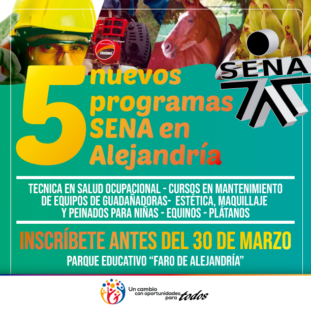 El SENA ofrecer� desde el municipio 5 nuevos programas